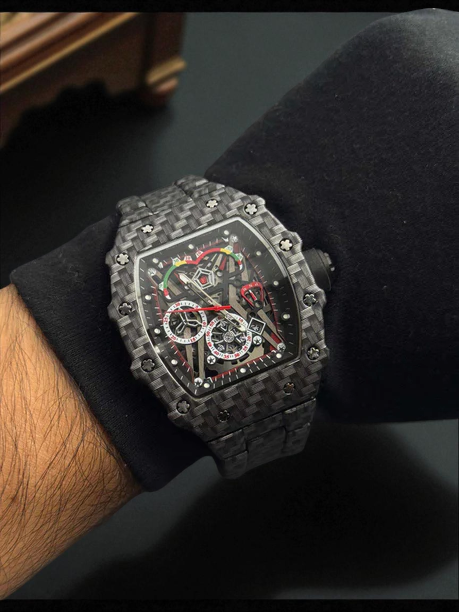 Richard Mille Metal Negro - Negro