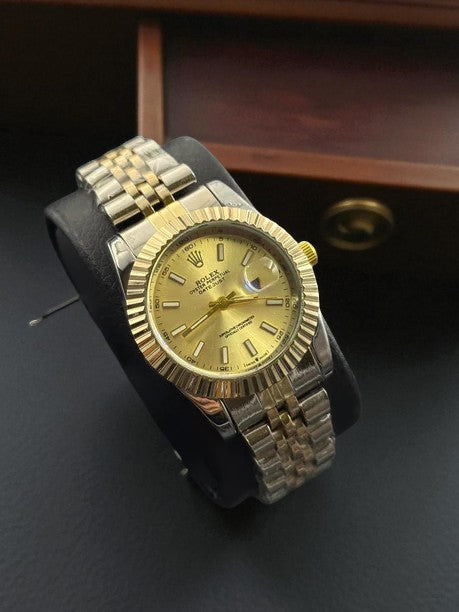 Rolex Dayjust Plus Mujer Bicolor Tablero Dorado Dorado