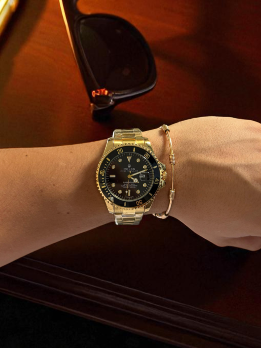 Rolex Submariner New Dorado Tablero Negro