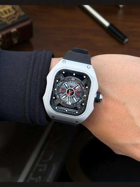 Richard Mille Tdm Negro - Plateado