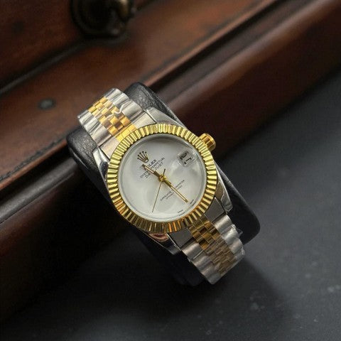 Rolex Datejust 2 Mujer Bicolor Tablero Blanco