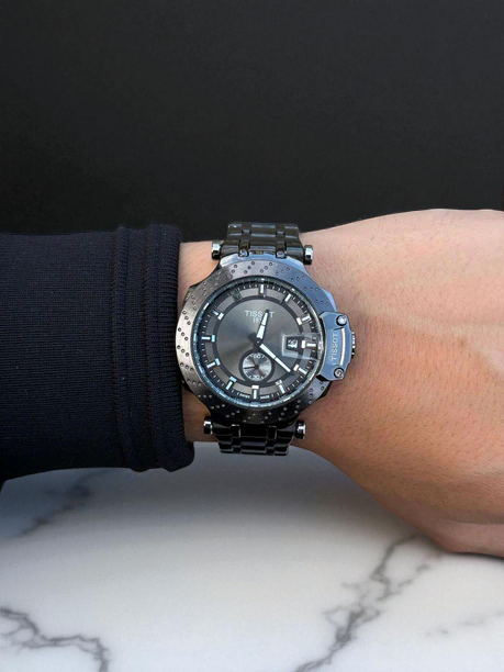 Tissot Metal Negro Tablero Negro-Negro